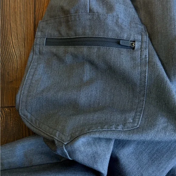 Figs Joggers with Teal Drawstring - Picture 5 of 7